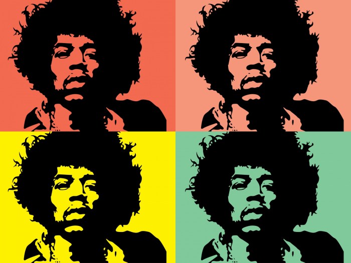 Jimi Hendrix Pop Art Free Stock Photo - Public Domain Pictures